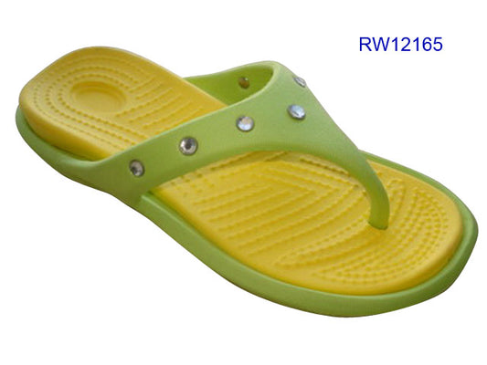 Fashion Decorated Rhinestone EVA Flip Flops