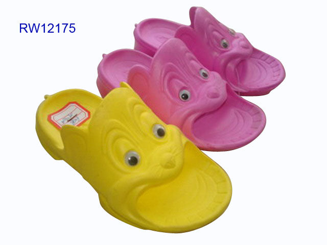 Customizable Cute Animal-Designed Kids' Slide Slippers