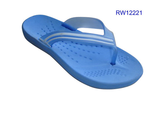 Perforated Footbed Non-Slip EVA Thong Sandals