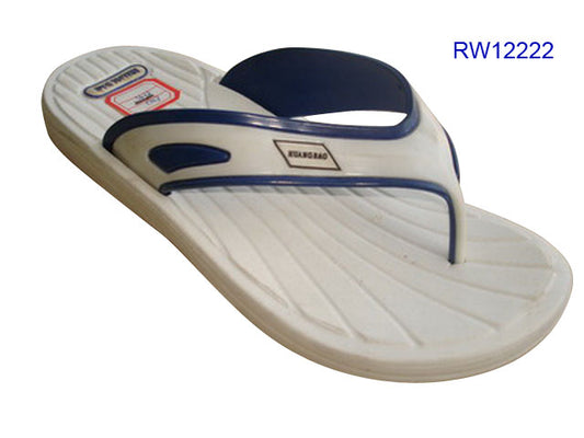 Striped Footbed Casual Non-Slip Thong Sandals