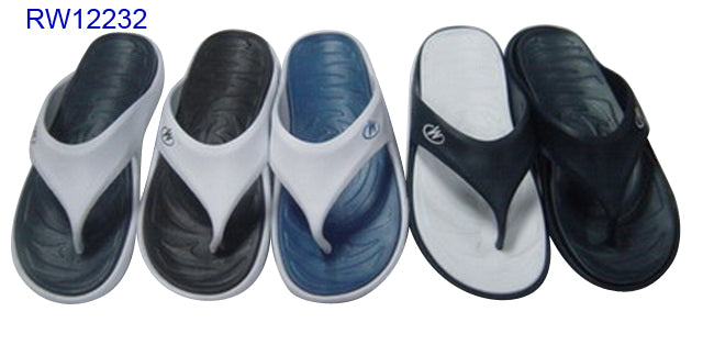 Customizable Wholesale Non-Slip Two-Tone Flip Flops