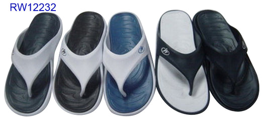 Customizable Wholesale Non-Slip Two-Tone Flip Flops