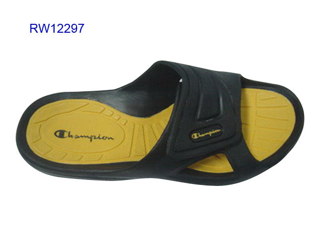 Branded Sporty Casual One-Band Slippers