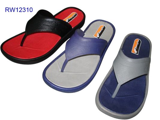 Men's Two-Tone Casual Flip Flops