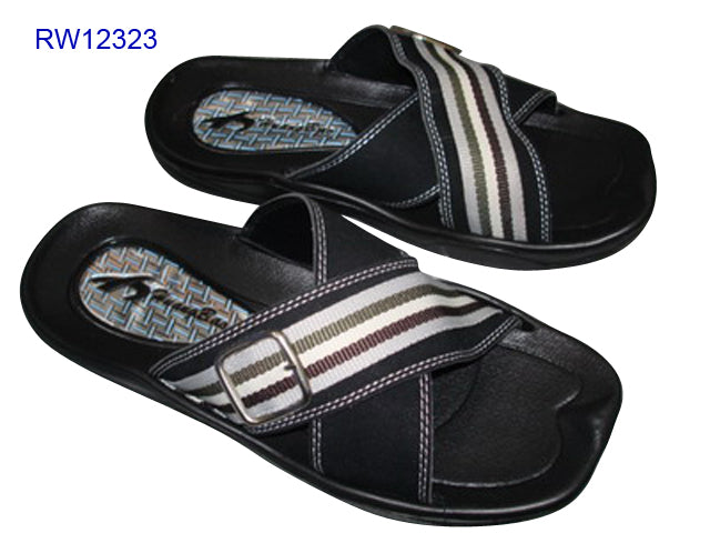 Men's Adjustable Buckle Casual Slippers Bulk