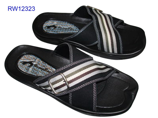 Men's Adjustable Buckle Casual Slippers Bulk