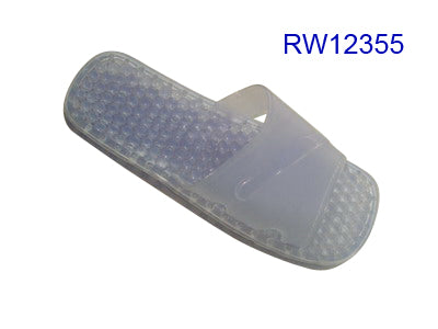 Clear Massage Jelly Slides - Shower & Spa Essential Slippers