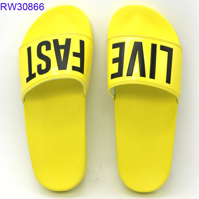 Wholesale Custom Letter Print EVA Slide Slippers