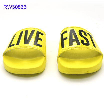 Wholesale Custom Letter Print EVA Slide Slippers