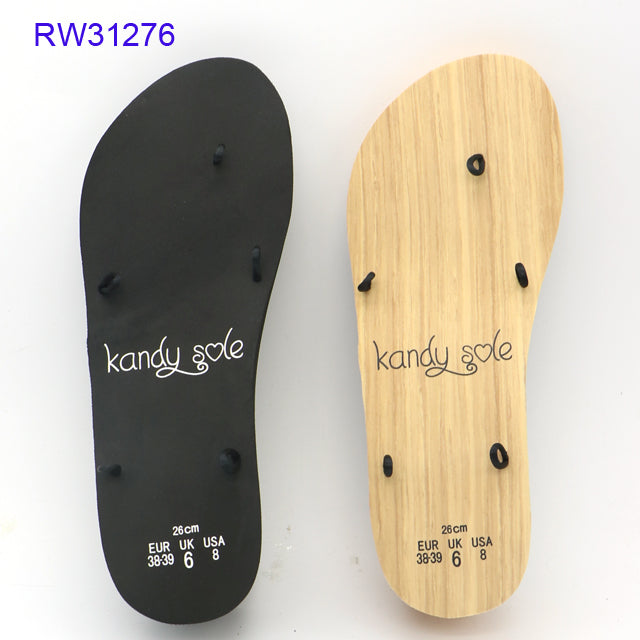 Wholesale Customizable Women Wedge Flip Flops