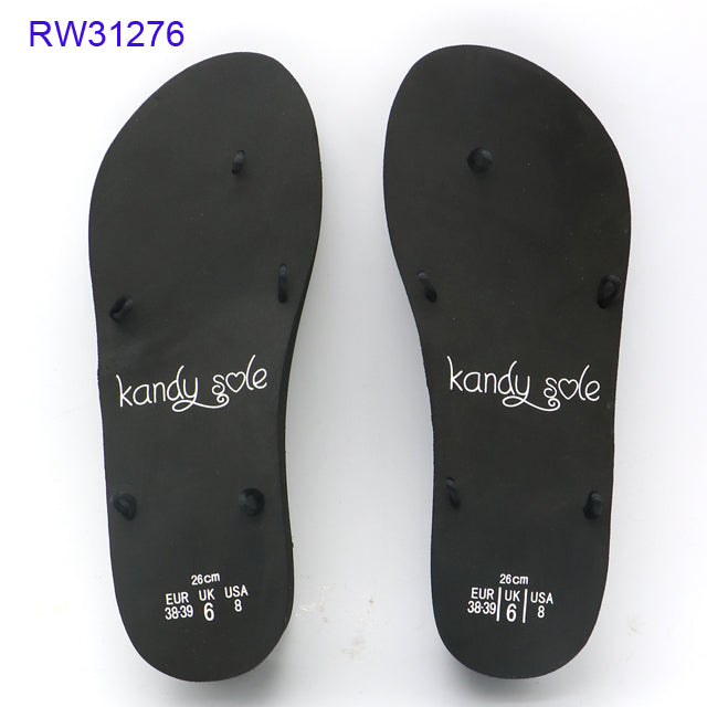 Wholesale Customizable Women Wedge Flip Flops