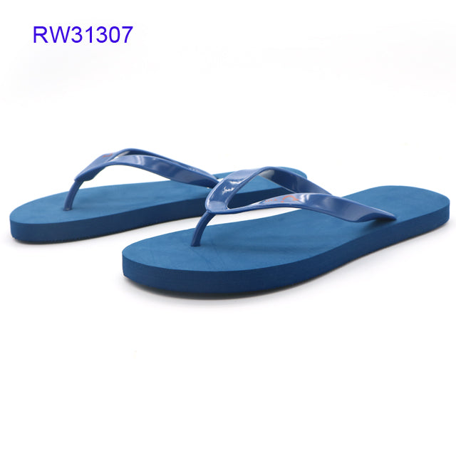Solid Color EVA Flip Flops OEM & Private Label Custom Available