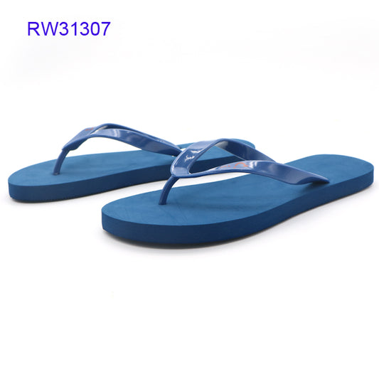 Solid Color EVA Flip Flops OEM & Private Label Custom Available